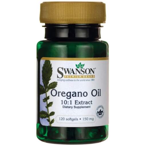 Swanson - Oregano Oil 10:1 Extract 120 softgels