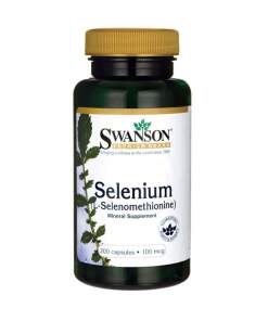 Swanson - Selenium (L-Selenomethionine) 100mcg - 200 caps