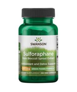 Swanson - Sulforaphane from Broccoli Sprout Extract 60 vcaps