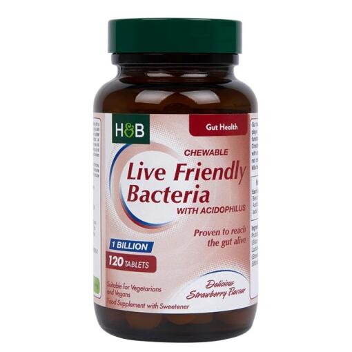 Chewable Live Friendly Bacteria with Acidophilus