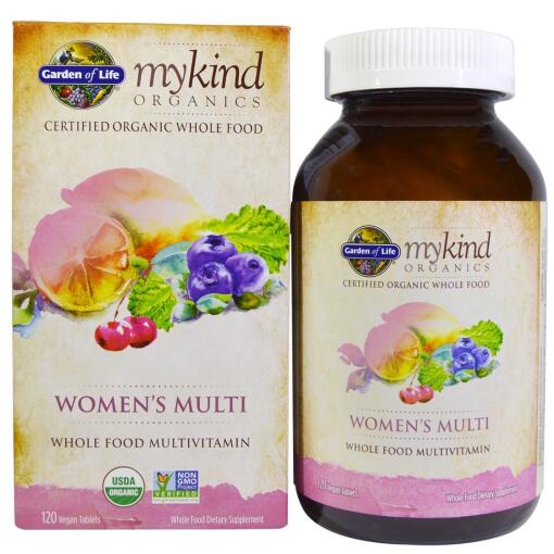 Mykind Organics Women's Multi - 120 vegan tabs