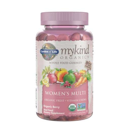 mykind Organics Multi Berry 120 Gummies til kvinder