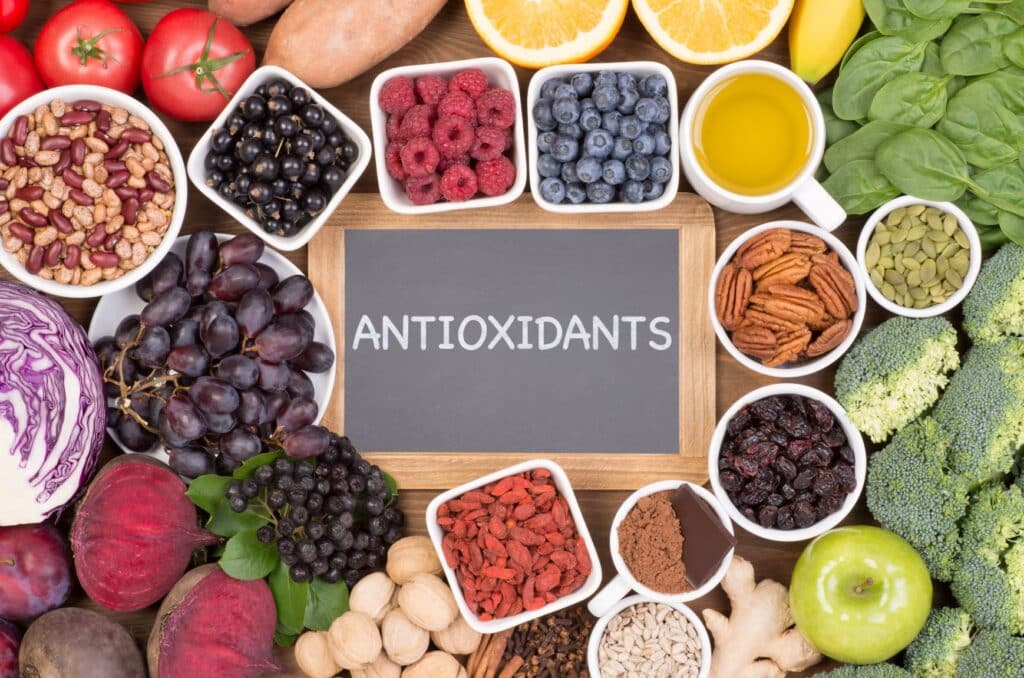 De mest effektive antioxidantrige fødevarer