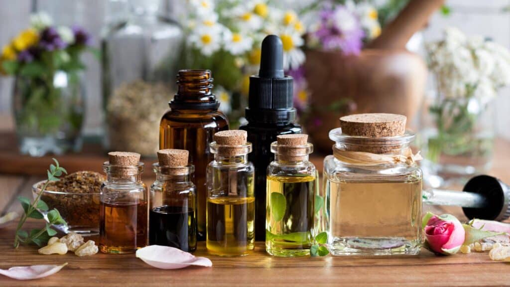 Essentielle olier til aromaterapi: Slap af og lind stress
